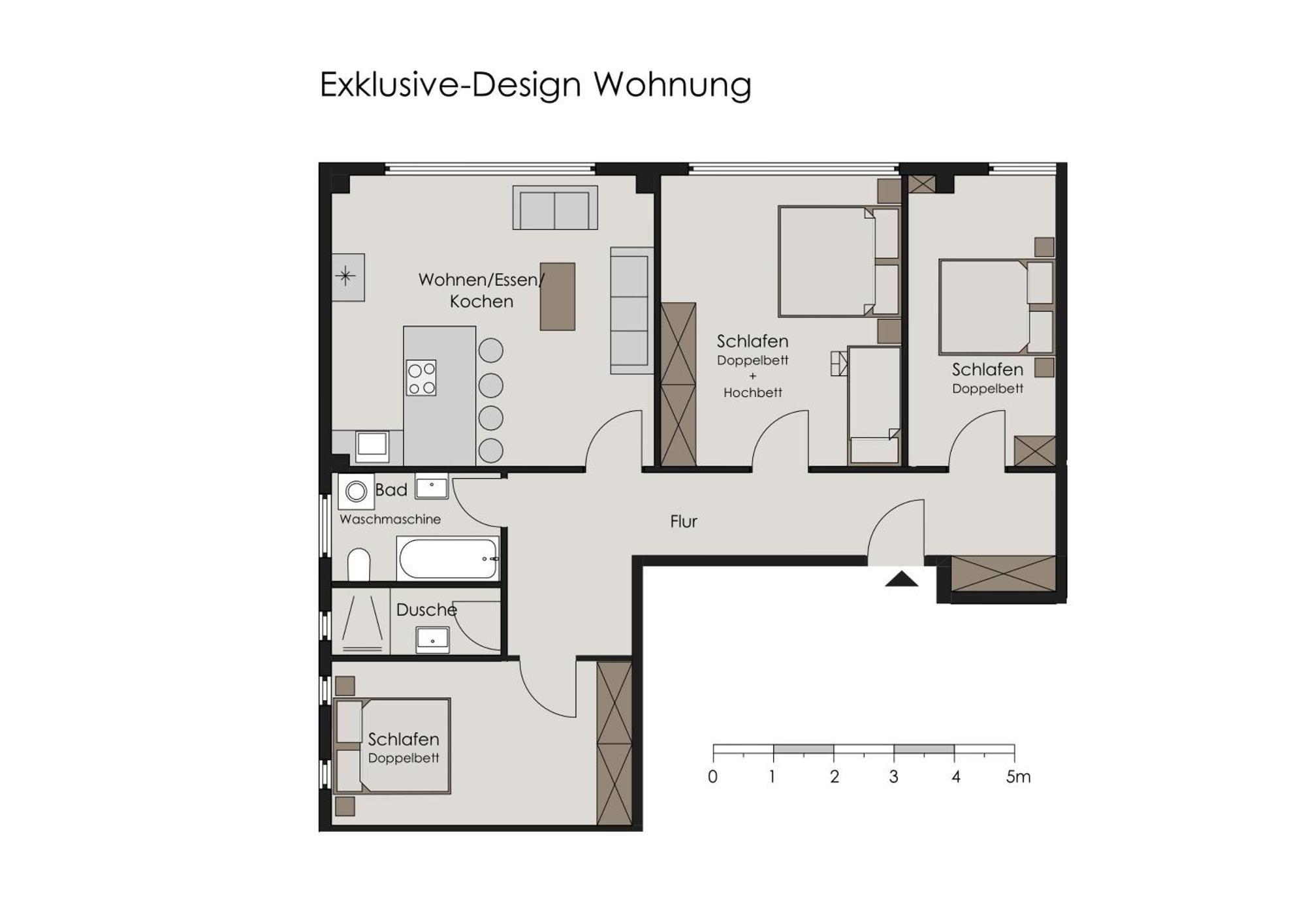 Exklusive Design Erlebnisferienwohnung 巴特沃里斯霍芬 外观 照片